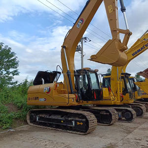 Petite pelle sur chenilles Komatsu Cat 320D de 15 tonnes utilisée Machines de terrassement à moteur central de 20 tonnes Engin de ensacheuse - Product Image 2