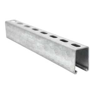 Profilé en U prégalvanisé personnalisé, uni et solide, pour l'installation de systèmes HVAC - Product Image 1