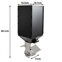 Four à bois à granulés d'extérieur avec brûleur, poêle, bac à particules, brûleur portable coupe-vent pour poêle à bois, ensemble 2 en 1
