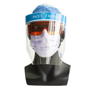 Visière de protection jetable transparente avec bandeau, protection générale, non enduite, Zhejiang Huiya - Product Image 1