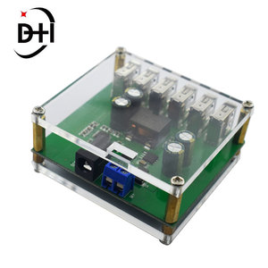 <span class=keywords><strong>DC</strong></span> <span class=keywords><strong>DC</strong></span> 12V-36V a 5V 8A <span class=keywords><strong>6</strong></span> sei USB uscita Buck convertitore scheda Step Down modulo di alimentazione del trasformatore caricabatterie per auto ad alta velocità - Product Image 2