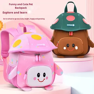 Nuevas mochilas escolares <span class=keywords><strong>de</strong></span> neopreno para niños <span class=keywords><strong>de</strong></span> jardín <span class=keywords><strong>de</strong></span> infantes, <span class=keywords><strong>Mochila</strong></span> <span class=keywords><strong>de</strong></span> coche Navvy, bolsa impermeable <span class=keywords><strong>de</strong></span> dibujos animados, mochilas bonitas para niños pequeños, <span class=keywords><strong>Mochila</strong></span> - Product Image 1