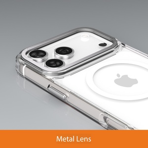 Coque de téléphone transparente en gel de silicone à forte adhérence magnétique pour <span class=keywords><strong>iPhone</strong></span> 16/17 <span class=keywords><strong>Pro</strong></span> <span class=keywords><strong>Max</strong></span>, surface miroir, bords souples, pour le commerce transfrontalier - Product Image 4