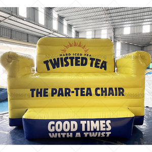 Wholesale Custom Outdoor Adult Kids PVC <b>Inflatable</b> <b>Game</b> Portable Double Seat Air CE Certified Customizable Size <b>Inflatable</b> - Product Image 4