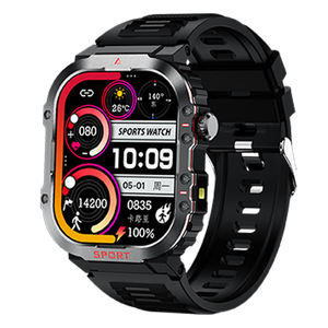 Montre connectée 2025 G45 2,01 pouces avec lampe de poche, moniteur de fréquence cardiaque et d'oxygène sanguin 1ATM pour sports de plein air masculins, Relojes Smartwatch IP67 - Product Image 2