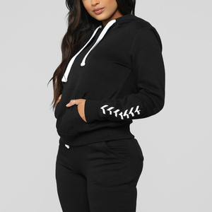 2021 vêtements hauts courts velours velours, survêtements hiver Sexy à manches longues deux pièces ensemble printemps vêtements femmes 2 pièces pantalon ensemble/ - Product Image 5