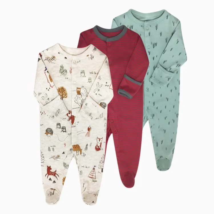 Hoge Kwaliteit Zachte Gebreide Kinderen Romper Dot Print Baby Katoenen Romper Voor Meisjes