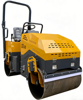 Rouleau compresseur vibrant compact MAXMACH professionnel, prix usine, 800 kg, 1,5 tonne, 1,8 tonne, à vendre