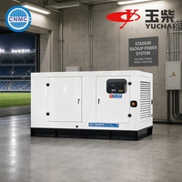 Groupe électrogène diesel industriel stable, homologué OEM, 300-1000 kW, moteur Yuchai, faible bruit, avec capot anti-intempéries