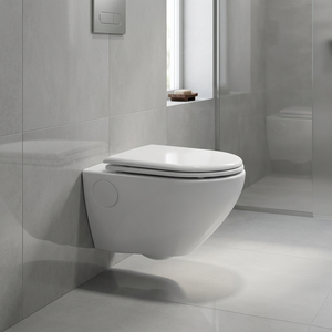 WC mural en céramique européenne haut de gamme, toilette en porcelaine pour salle de bain, commode pour sanitaires modernes - Product Image 4