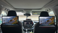 Moniteur de voiture intelligent 11,6 pouces 8+128 Go 1080P IPS tactile Android WiFi Stéréo TV d'appui-tête Android 13 8 cœurs USB pour divertissement sur la banquette arrière