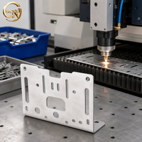 Support de panneau solaire en aluminium découpé au laser OEM, pièce de montage découpée au laser CNC