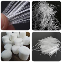 Polypropylene Fiber System 1 CE Certified Polypropylene En14889-2: 2006 Standard PP Macro Fiber for Concrete PP Fiber