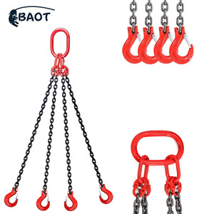 BAOT toptan özel alaşımlı çelik motor dört kanca kaldırma zinciri sapan - Product Image 1