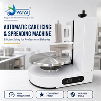 Nouvelle Machine Commerciale Automatique de Glacage et de Lissage de Gâteaux Ronds, Facile à Utiliser, pour la Distribution de Crème et la Revêtement de Glaçage – Meilleure Vente