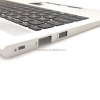 Untuk HP Probook 450 455 G8 Silver M21742-001 Suku Cadang Komputer Casing Atas Palmrest dengan Keyboard Backlit