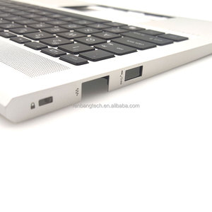 Pour HP Probook 450 455 G8 Argent M21742-001 Pièces d'ordinateur Boîtier supérieur Repose-poignets avec clavier rétroéclairé - Product Image 5