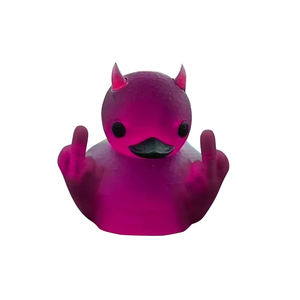 2024 tout nouveau canard en résine canard d'halloween pour Cool Guy pour style gothique fille voiture ornements produit - Product Image 1