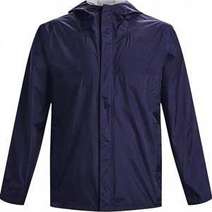 Chaqueta de esquí ligera, impermeable y cortavientos para invierno, con cuello alto, bordada, con cremallera, de tela de lona, cálida. - Product Image 2