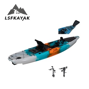 LSF 2025 Factory 12ft 3,66 M Nuevo modelo <span class=keywords><strong>Kayak</strong></span> Pesca Pedal Drive System Pesca <span class=keywords><strong>Kayak</strong></span> para uso de una persona en el lago y el río - Product Image 5