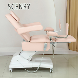 Chaise d'examen gynécologique de <span class=keywords><strong>lit</strong></span> d'accouchement obstétrique d'hôpital électrique moderne de 3 moteurs table d'opération équipement médical - Product Image 5