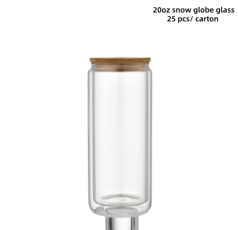 Globo di neve di vetro 20oz