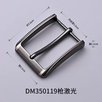 Ceinture décontractée pour homme CLOXY DM461 de haute qualité avec boucle en alliage pour accessoires de quincaillerie en gros