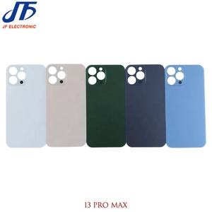 Remplacement de fenêtre arrière grand trou pour <span class=keywords><strong>iPhone</strong></span> <span class=keywords><strong>13</strong></span> Mini <span class=keywords><strong>13</strong></span> <span class=keywords><strong>Pro</strong></span> <span class=keywords><strong>Max</strong></span> porte de couverture de batterie de panneau de verre arrière - Product Image 3