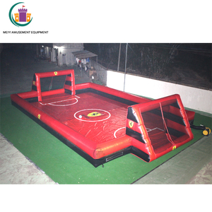 Campo de fútbol inflable al aire libre, campo de fútbol personalizado, valla de campo de fútbol, jabón inflable - Product Image 4