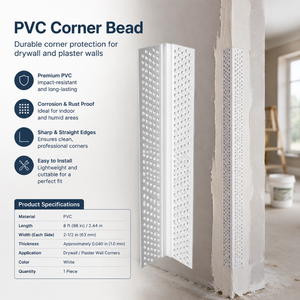 BlueKingfisher Factory Direct Supply for Hotel Bathroom Shower Room Arched PVC <strong>Corner</strong> Bead &amp; PVC Walls Coating - Product Image 4