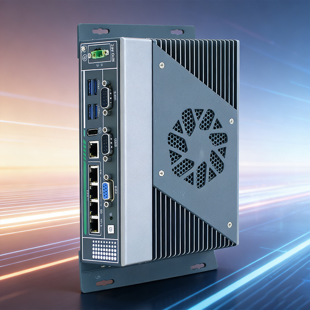 Rugged Edge AI Fanless Industrial Box PC for Self-service Checkout Systems and Smart Healthcare Applications Supports OEM/ODM