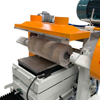 Pulidora Automática de Superficies Planas PLC - Máquina de Acabado de Chapa Metálica de Acero Inoxidable y Aluminio de Alta Velocidad