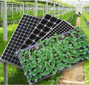 Bandejas de Germinación y Crecimiento de <span class=keywords><strong>Semillas</strong></span> Duraderas y Reutilizables de PP Rectangulares con 21/32/50/72/105/128 Celdas para Flores, Vegetales y Plantas, para Jardín y Vivero - Product Image 4