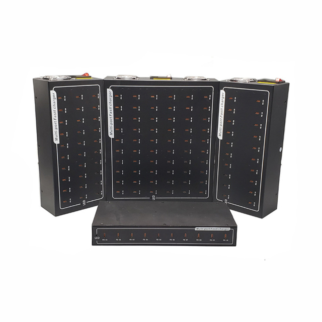 10/20/30/60 Usb Type c Multi Ports Charger Usb c Fast Charger 200w Qc/pd Industrial Usb 10 Port Type-c Charging Station