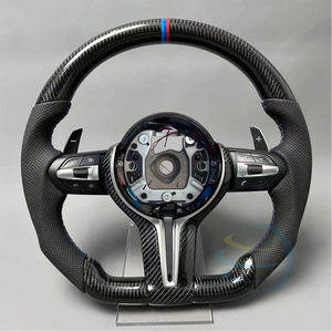 Volante Deportivo Personalizado de Fibra de Carbono <span class=keywords><strong>BMW</strong></span> M Sport para <span class=keywords><strong>BMW</strong></span> F30 F10 535i F32 F20 F36 F22 M4 F82 X5 F15 F80 M3 F11 F31 F01 F07 X3 F25 - Product Image 1