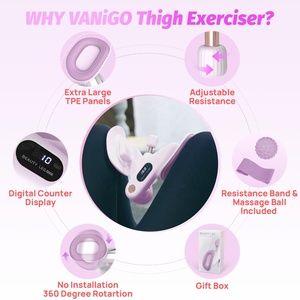 Dispositivo de Entrenamiento de Músculos del Suelo Pélvico, Recuperación Postparto, Ejercicios de Kegel, ABS, Portátil, Ajustable, Ligero, Tonificador de Muslos y Piernas - Product Image 2