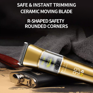 Tondeuse professionnelle Kemei ProKm-1376 avec batterie 2500 mAh, moteur externe sans balais, pour barbier, <span class=keywords><strong>coupe</strong></span> <span class=keywords><strong>de</strong></span> précision, tondeuse à <span class=keywords><strong>cheveux</strong></span> turbo électrique - Product Image 4