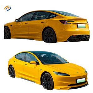 สำหรับ <span class=keywords><strong>Tesla</strong></span> <span class=keywords><strong>Model</strong></span> 3 รุ่น<span class=keywords><strong>ล่าสุด</strong></span>ปี 2023 ชุดแต่งรอบคันสไตล์ Dark Arrow ประกอบด้วยลิ้นกันชนหน้า, ลิ้นกันชนหลัง และสเกิร์ตข้าง - Product Image 1