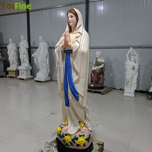 Estatua <span class=keywords><strong>de</strong></span> Nuestra Señora <span class=keywords><strong>de</strong></span> <span class=keywords><strong>Fátima</strong></span> <span class=keywords><strong>de</strong></span> Resina <span class=keywords><strong>de</strong></span> Fibra <span class=keywords><strong>de</strong></span> Vidrio <span class=keywords><strong>de</strong></span> Tamaño Real, Vívida y Religiosa - Product Image 5