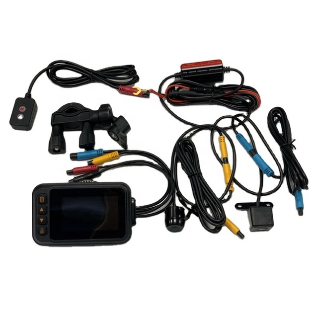 Waterproof IP67 Motorcycle DVR Camera Motorcycle Drive Video Recorder 1080P Full HD Motor Dual Dash Camera