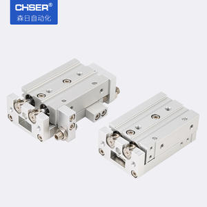 Table coulissante à double axe de précision SMC Airtac, cylindre pneumatique, rail de guidage, MXS8-30AS HLS12-50S, actionnement électrique, filetage neuf - Product Image 4