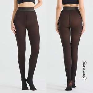 <span class=keywords><strong>Collant</strong></span> Invernali Minimalisti Versatili, Spessi e Compressivi, Leggings Elasticizzati di Alta Qualità Foderati <span class=keywords><strong>in</strong></span> <span class=keywords><strong>Pile</strong></span> Caldo - Product Image 5