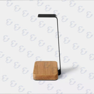 Soporte personalizado de alta gama para auriculares, soporte de exhibición de madera de diseño único para auriculares - Product Image 6