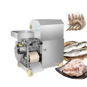 Multi-Functional Frozen Fish Shrimp Crab Flesh Separator Machine Fish Meat Picker Deboning Machine