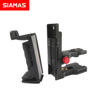 Support mural de niveau Laser magnétique SIAMAS 1/4 "support de filetage pour outil de marquage Laser ligne 2D 3D 4D réglable de haut en bas