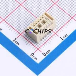 GHD-12AWB Wire-to-Board Pin Header SMD,P=1.25mm,Horizontal Mount Connector 2x6P 1.25mm Horizontal Mount 12P - Product Image 2