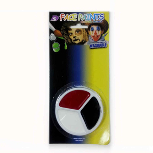 <span class=keywords><strong>Peinture</strong></span> corporelle et crayons pour le visage noir et blanc de clown pour Halloween, 7 pièces - Product Image 4
