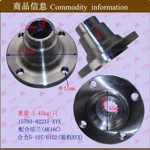 Heli 5-10ตัน/6102ชิ้นส่วนเครื่องจักรก่อสร้างราคาต่อหน่วยสำหรับหน้าแปลนกระปุกเกียร์รถยกและหน้าแปลนผสมพันธุ์ (4K16C) - Product Image 1
