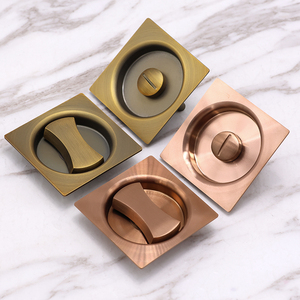 Square Sliding Door <strong>Lock</strong> for Home Office Key Combination Door Handle <strong>Lock</strong> With Hook <strong>Latch</strong> Security Slide Door <strong>Lock</strong> - Product Image 5