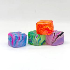 5.5cm Color Box TPR Maltose Soft Marbled Cube <b>Squishy</b> Malt Sugar Texture Slow Rising Stress Relief Anti-Anxiety Squeeze Toy - Product Image 4